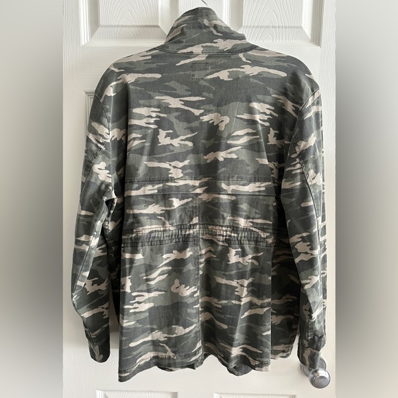 Kensie Jeans Camo Utility Jacket, size XL - Picture 2 of 13